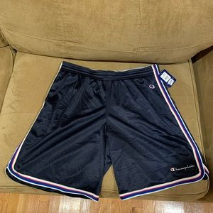 Mens XL Champion brand Blue Shorts , NWT
